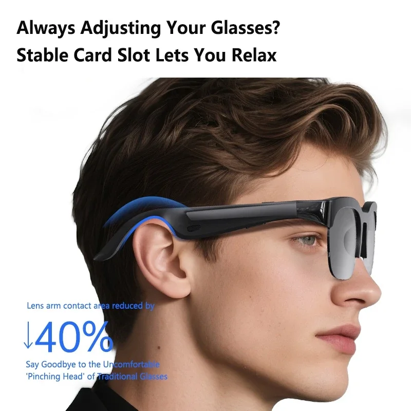 Smart Glasses Lens - نظارات لينوفو الذكية بتقنية الذكاء الاصطناعي