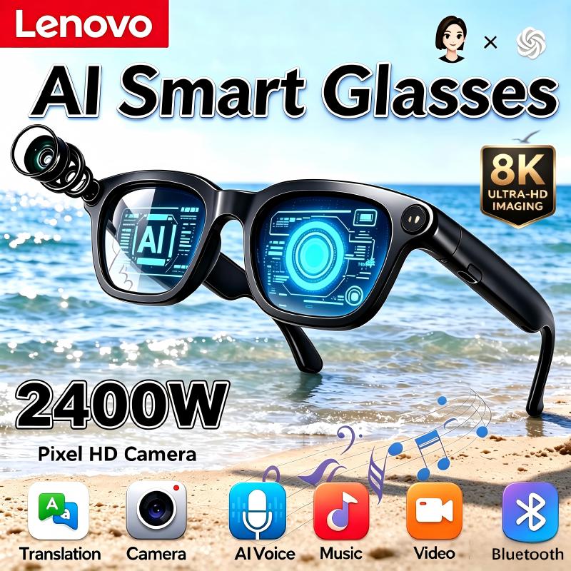 نظارات لينوفو الذكية بتقنية ال - مراجعة Smart Glasses Lens وسعره