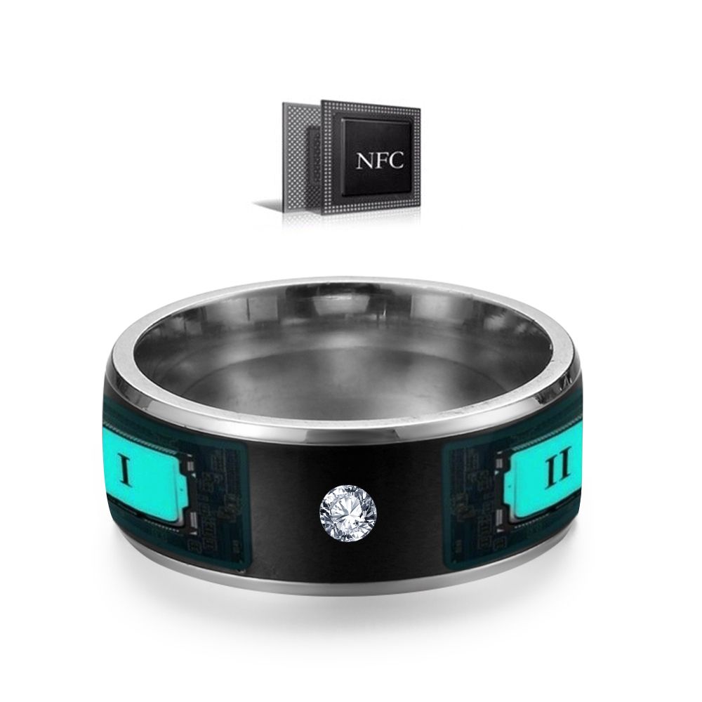 خاتم إصبع ذكي NFC ، توصيل ملاب - مراجعة Smart Ring Nfc Pay وسعره