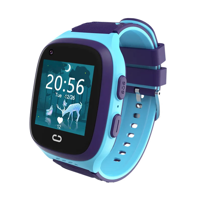 4G الاطفال Smartwatch SOS مقاو - مراجعة Fall Detection Watch وسعره
