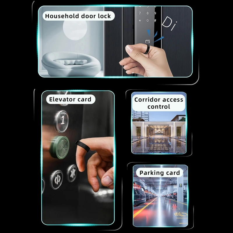 حلقة ذكية NFC مع مراقب معدل ضر - مراجعة Smart Ring Nfc Pay وسعره